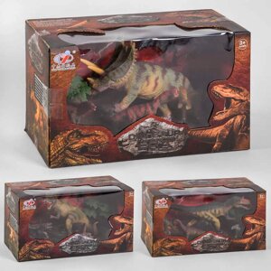 Набір динозаврів Q 9899-212 (24/2) 3 види, 6 елементів, 4 динозавра, в коробці [Склад зберігання: Одеса №4]
