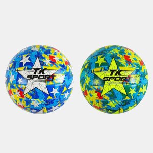М'яч волейбольний C 62439 "TK Sport" 2 види, матеріал м'який PVC, вага 280-300 грамів, розмір №5 [Склад зберігання: