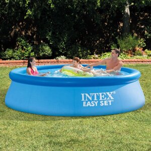 Надувний басейн Intex 28122 (76*305 см., об'єм: 3752 л., картриджний фільтр-насос 1250 л/год.) [Склад зберігання: Одеса