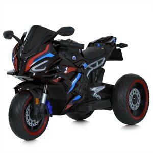 Електромотоцикл дитячий триколісн. Bambi Racer M 6143EL-2 (колеса передні Ø12.2", задні Ø12.6"/EVA, акк 12V/7Ah, мотор