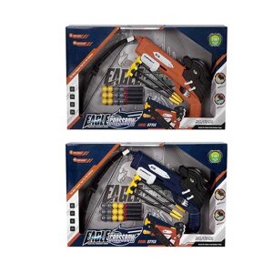 Арбалет 949-14 2 кольори, 3 режими стрільби, підсвічування, механічний принцип роботи, звук орла, 3 стріли з