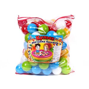 Набір кульок для сухих басейнів Technok Toys 4548 (100шт, 80мм, "Technok Toys, в сумці) [Склад зберігання: Одеса №4]