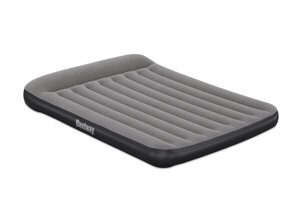 Надувний матрац BestWay 671BS (22*152*203 см, 30 см з підголівником, двоспальний, вбудований USB-електронасос, до 300