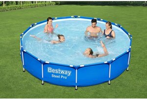 Каркасний басейн Bestway 56706 (76*366 см., об'єм: 6 503 л., серія: Steel Pro) [Склад зберігання: Одеса №2]