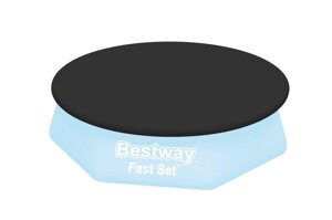Тент Bestway 58032 (Ø 240 см., підходить для надувних басейнів Ø 244 см) [Склад зберігання: Київ №1]