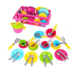 Набір посуду №5 3282 (8) "Technok Toys" в сітці [Склад зберігання: Одеса №4]
