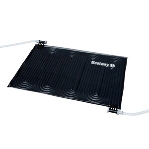Сонячний нагрівач для басейнів Bestway 58423 (110*171 см., працює від фільтр-насоса: картриджного 1249 - 9463 л/год або