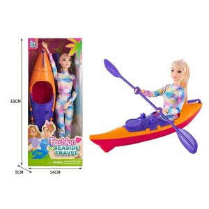 Лялька ST 55669-9 висота 30 см, каяк з веслом, в коробці [Склад зберігання: Одеса №4]