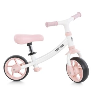Біговел (велобіг, ранбайк, балансбайк) Profi Kids MBB 1040 Pink (двоколісний: поліуретан, до 25 кг) [Склад зберігання:
