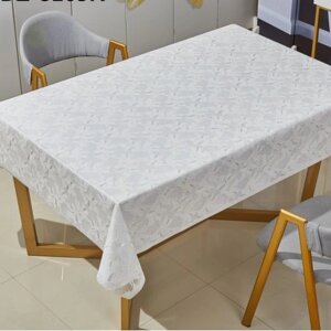 Скатертина-клейонка ПВХ LACE біла 1.37*20м Stenson MA-4959 [Склад зберігання: Одеса №3]
