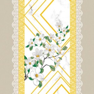 Скатертина-клейонка ПВХ на нетканій основі STRONG ущільнена 1.37*20м Stenson MA-5044-1 [Склад зберігання: Одеса №3]