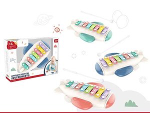 Ксилофон 668-156 "Літак", ударні палички, в коробці [Склад зберігання: Одеса №4]