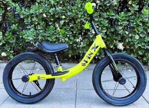 Велобіг "CORSO Spin-X" PX-605-82 сталева рама, колесо 14", надувні колеса, підніжка, підставка для ніг, дзвіночок