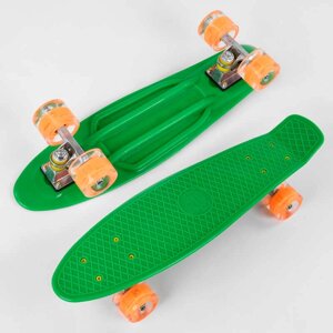 Скейт Пенні борд 1705 (8) Best Board, дошка = 55см, колеса PU зі світлом, діаметр 6 см [Склад зберігання: Одеса №4]