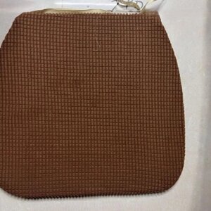 Подушка на стілець "Waffle" 37*40см Stenson R94338-BR [Склад зберігання: Одеса №3]