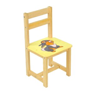 Стілець "Зайчик" 4041 колір жовтий, ТМ "Мася" [Склад зберігання: Одеса №4]