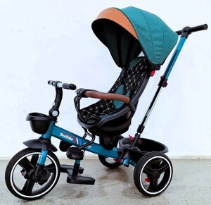 Велосипед 6390 – 14-154 BestTrike "Oscar" ПОВОРОТНЕ СИДІННЯ, КЕРМО СКЛАДАЄТЬСЯ, КОЛЕСА З ПРОГУМОВАНИМ PU, КОШИК,