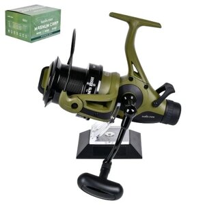 Котушка карпова з бейтранером "Magnum Carp" 9000 5+1bb метал. шпуля Stenson SF24345-9 [Склад зберігання: Одеса №3]