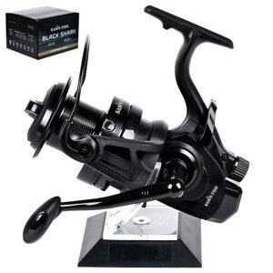 Котушка карпова з бейтранером "Black shark" 9000 7+1bb метал. шпуля Stenson SF24344-9 [Склад зберігання: Одеса №3]