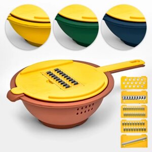 Терка-овочерізка з мискою 28*18*7см Stenson R90219 [Склад зберігання: Одеса №3]