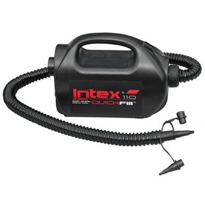 Електричний насос високого тиску Intex 68609 (працює від мережі 220 V чи від прикурювача 12 V, 400 л/хв., до 0,83 бар,