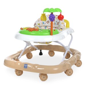 Ходунки дитячі Bambi M 5002 (63*63*72 см., колеса: 8 шт.*6,5 см., стопори: 2 шт, регулювання висоти, звуки тварин,