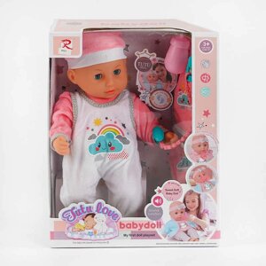 Пупс 6633 (16) "Tutu Doll", характерні малюкам звуки, аксесуари, м'яке тіло, у коробці [Склад зберігання: Одеса №4]