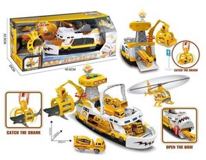 Корабель 660 S-03 катер, акула, транспорт, світло, звук, у коробці [Склад зберігання: Одеса №4]