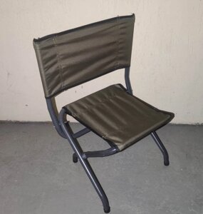 Розкладний стілець Senya Турист зі спинкою (33*37*60 см., навантаження до 90 кг.) (Хакі темний) [Склад зберігання: Київ