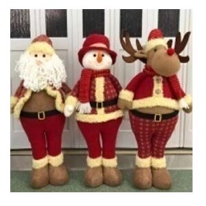 Фігура новорічна "Santa&Co" 60см Stenson M17322 [Склад зберігання: Одеса №3]