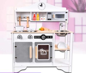 Кухня дитяча X-Toys C 69826 (26,5*59,5*79 см, дерево, від 3 років) [Склад зберігання: Одеса №4]