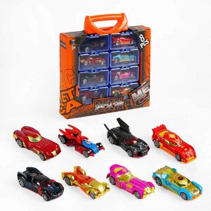 Набір машин 3102-4 8 металопластикових машин, окремі контейнери, в коробці [Склад зберігання: Одеса №4]