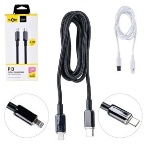 Кабель KLGO Type-C to Lightning PD 30W 1.0м Stenson WL-1426 [Склад зберігання: Одеса №3]