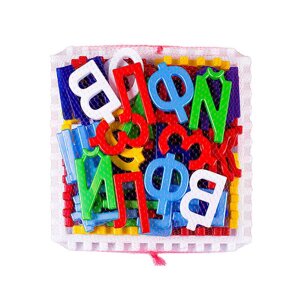 Абетка "Вивчай українські літери та складай слова" 115 "Bamsic" [Склад зберігання: Одеса №4]