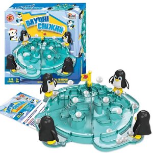 Настільна гра "Влучні Сніжки" 32193 "4FUN Game Club", в коробці [Склад зберігання: Одеса №4]