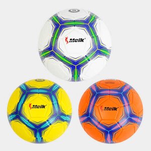 М`яч футбольний C 55985 (60) 3 види, вага 310-330 грам, матеріал TPU, гумовий балон, розмір №5 [Склад зберігання: Одеса