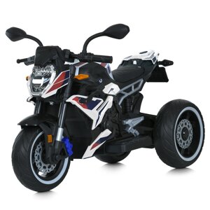 Електромотоцикл дитячий триколісн. Bambi Racer M 6142EL-1 (колеса передні Ø11.4", задні Ø13.4"/EVA, акк 12V/7Ah, мотор