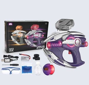 Пістолет 662 стріляє орбізами, акумулятор 7.4V, підсвічування, 2 магазини, захисні окуляри, дисплей заряду батареї,