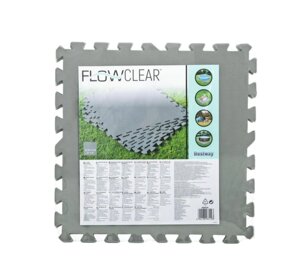 Мат-підкладка для басейнів Bestway 58639 ( 50*50 см, товшина 0.4 см, ціна за 9 шт в упаковці, загальна пллоща: 2.25 м²)