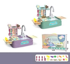 Кухня 566 2 види, помпа для води, посуд, овоці і фрукти, в коробці [Склад зберігання: Одеса №4]