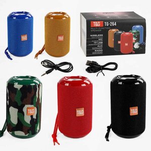 Колонка C 67916 / TG 264 bluetooth, від акумулятора, micro USB, TF-картка, usb-слот, AUX-роз’єм, в коробці, ВИДАЄТЬСЯ