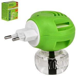 Електрофумігатор від комарів універсальний з рідиною 30мл (45 ночей) Stenson WL-2374 [Склад зберігання: Одеса №3]