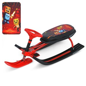 Снігокат дитячий Bambi MS 1778-9 (41*47*106 см, амортизатор: передній, гальма: ножні, рама: метал, лижі: пластик,