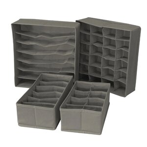 Коробка-органайзер для зберігання білизни 4пр/наб 32*32*10см Stenson 323210 [Склад зберігання: Одеса №3]