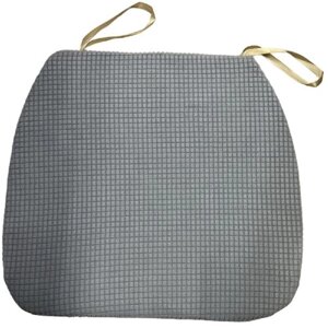 Подушка на стілець "Waffle" 37*40см Stenson R94338-GR [Склад зберігання: Одеса №3]