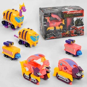 Динозавр-трансформер Dinotrux 21035 (36) 3 види, в коробці [Склад зберігання: Одеса №4]