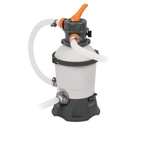 Фільтр-насос пісочний Bestway 58515 (3028 л/год., 8,5 кг., 85W, для басейнів об'ємом 1100-18100 л., підключення Ø32 мм)