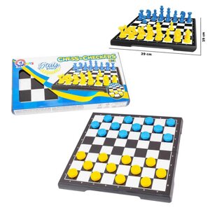 Набір настільних ігор Технок 9055 "Technok Toys", шахмати, шахи, в коробці [Склад зберігання: Одеса №4]