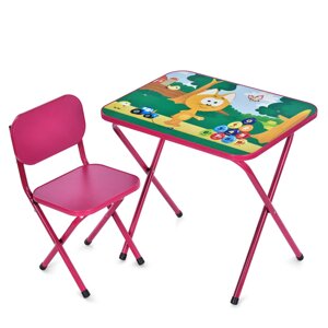 Дитячий столик Bambi M 5968-8 (зі стільчиком, складний) [Склад зберігання: Одеса №2]