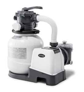 Фільтр-насос пісочний Intex 26646 (7900 л/год., 23 кг., 250W, для басейнів об'ємом 1100-40000 л., таймер, підключення